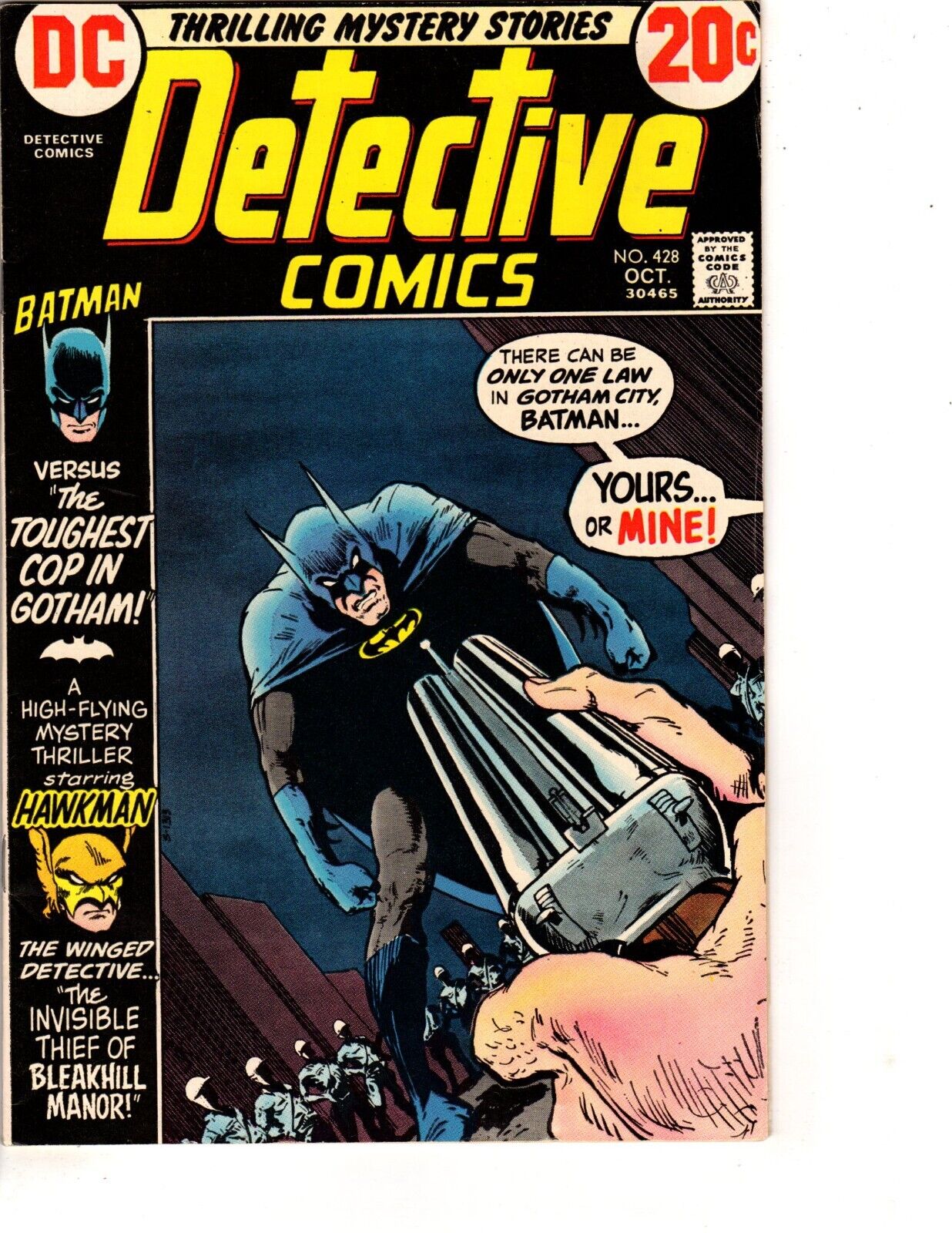 Detective Comics # 428 (VF- 7.5) 1972.