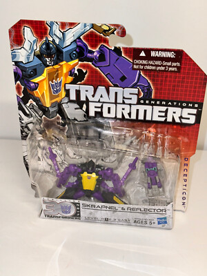 Vintage Transformers Generations Skrapnel & Reflector MOSC