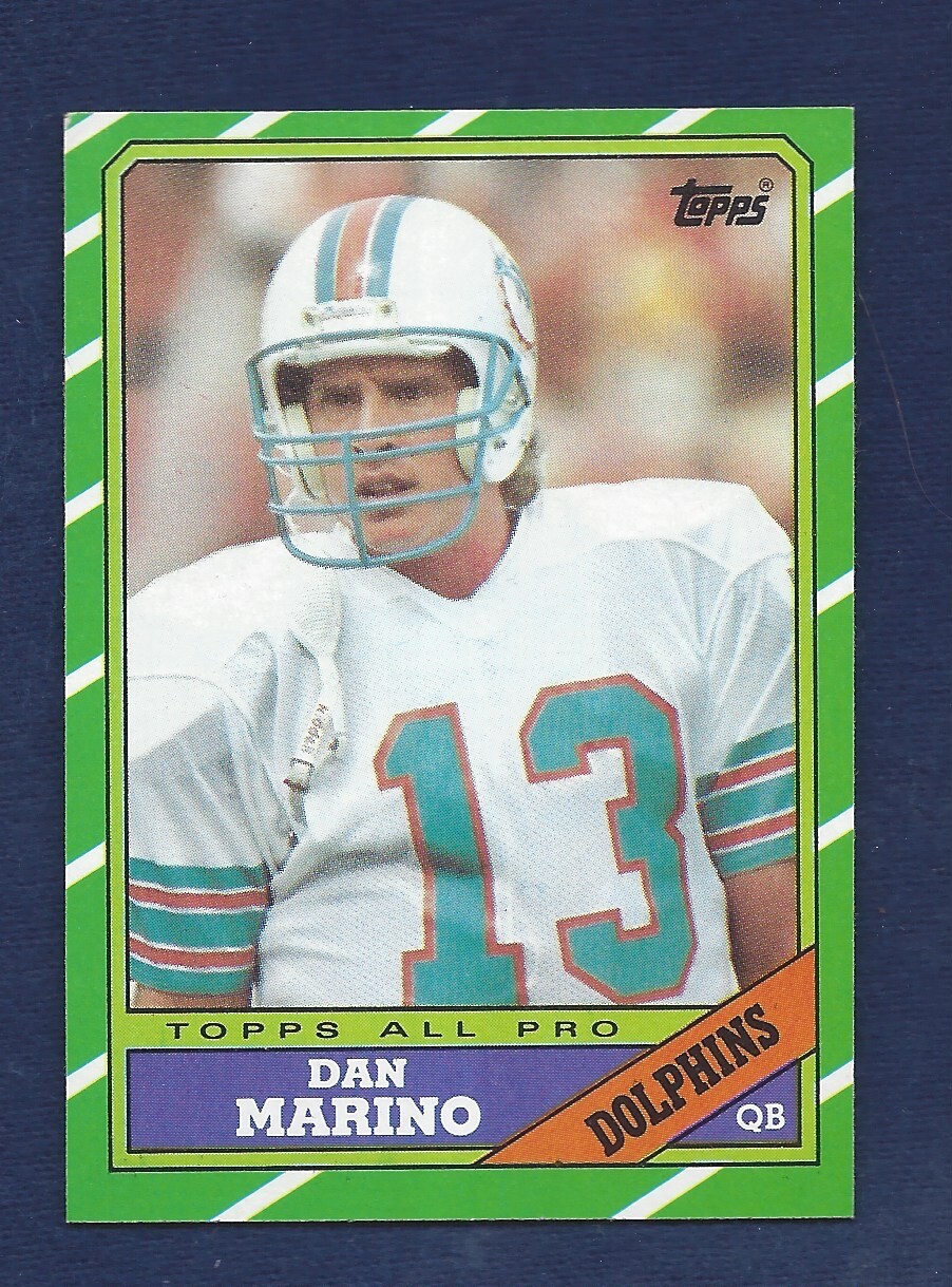 RAZOR SHARP  PACK FRESH 1986 TOPPS #45 DAN MARINO HOF DOLPHINS .99 SH M581