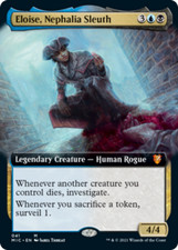 Eloise, Nephalia Sleuth (Extended Art) Innistrad: Midnight Hunt Commander HP