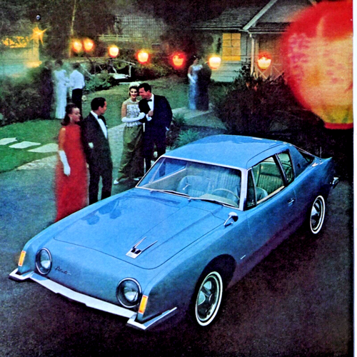 Studebaker Avanti 1967 vintage azul 150 MPH anuncio impreso original 8,5 x 11" 1 página - Imagen 3 de 4