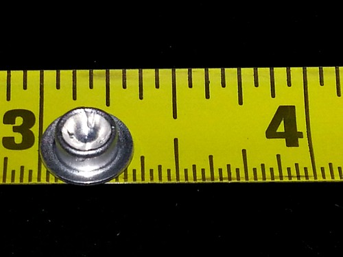 GM Chevy Pontiac Oldsmobile Factory Correct Firewall Cowl Data Plate Tag Rivets - Picture 4 of 10