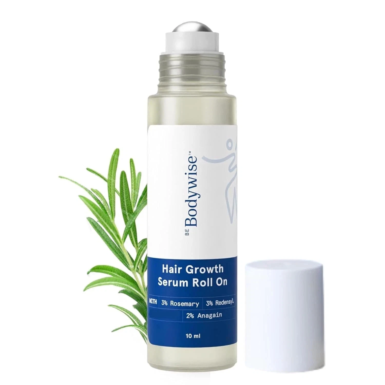 Be Bodywise Rosemary Hair Growth Serum 3% Redensyl 2% Anagain 10 ml
Opens in a new window or tab