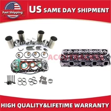 A2300 Rebuild Kit+Cylinder Head For Cummins Engine Doosan D20SC-5 440 D18S D15S