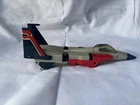 Vintage 1983 Takara Transformers Decepticon Air Commander Starscream Incomplete
