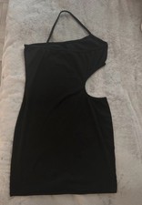 PrettyLittleThing Black Dress Size 12