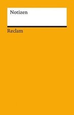 Notizen (orange): Das kleine Reclam-Notizbuch blanko von... | Buch | Zustand gut