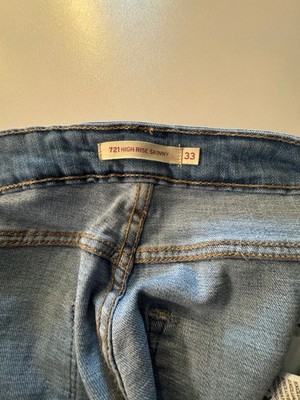 Levi's 721 High Rise Skinny Jeans