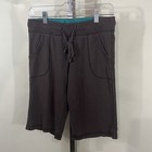 SO Juniors Medium Low Rise Bermuda Shorts Brown Cotton Y2K Comfy Soft — photo 3