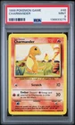 1999 POKEMON BASE SET UNLIMITED #46 CHARMANDER PSA 9