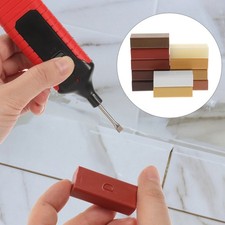 11pcs Touch Up Tile Floor Repair Wax Kit For Tile Floors Worktops Furniture