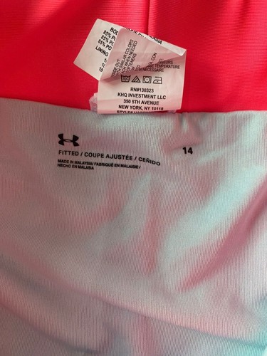 Under Armour Shorts Girls Size 14 Athletic Colorful Printed Shorts - Picture 4 of 9