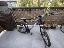 JOYKIE Wholesale 26" Mountain Bike Steel Fork New Model Blue Bicycle for Adult