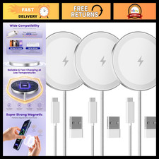 15W Magnetic Fast Wireless Charging Pad, Compatible with MagSafe Devices