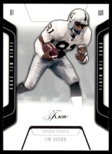 2003 Flair #46 Tim Brown Raiders