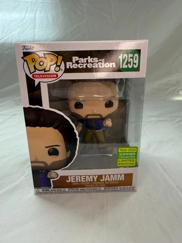 Funko Pop! Television: Parks and Rec - #1259 Jeremy Jamm (SDCC Exclusive) - NIB