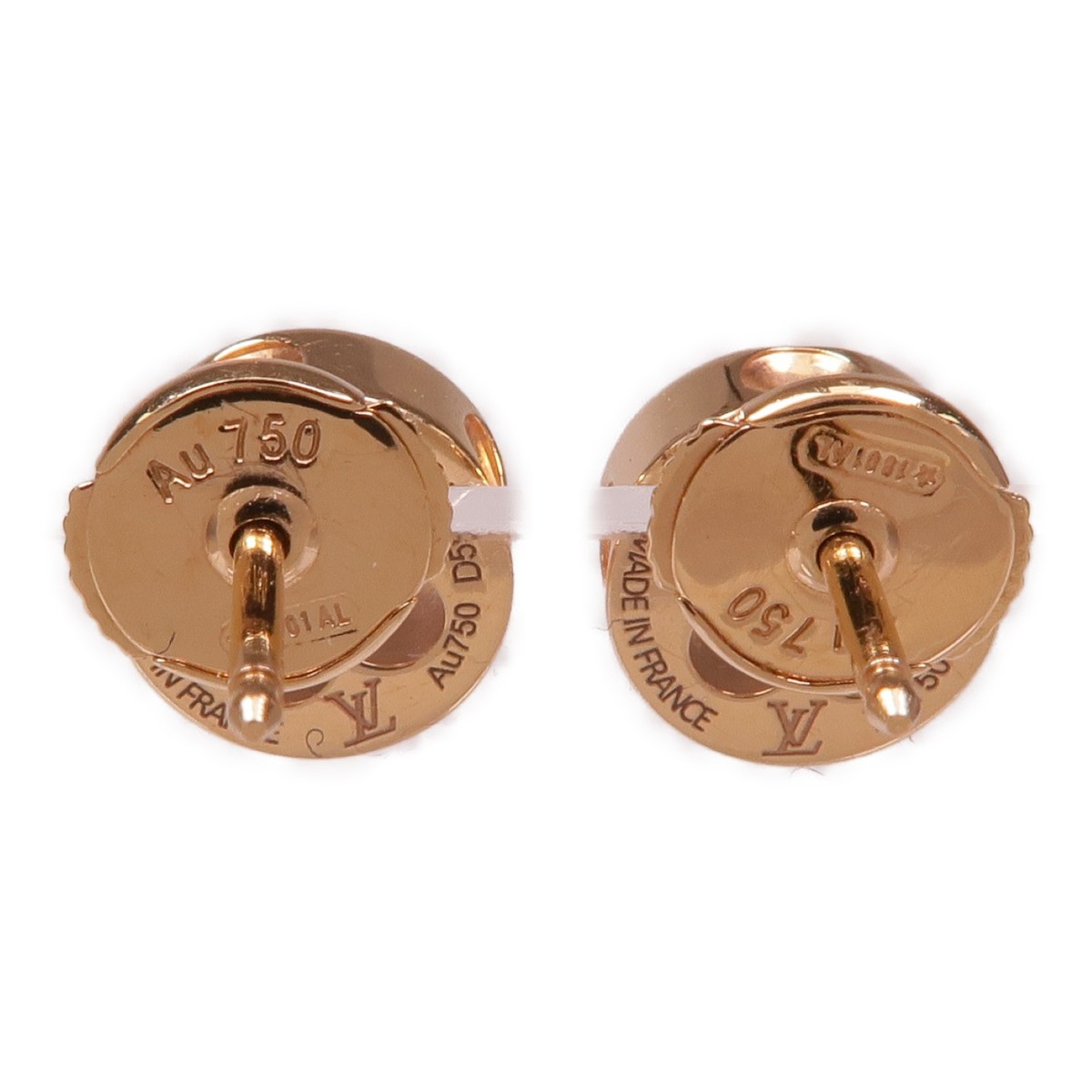LOUIS VUITTON LV Empreinte Ear Studs Earrings Q96579 18K Pink Gold