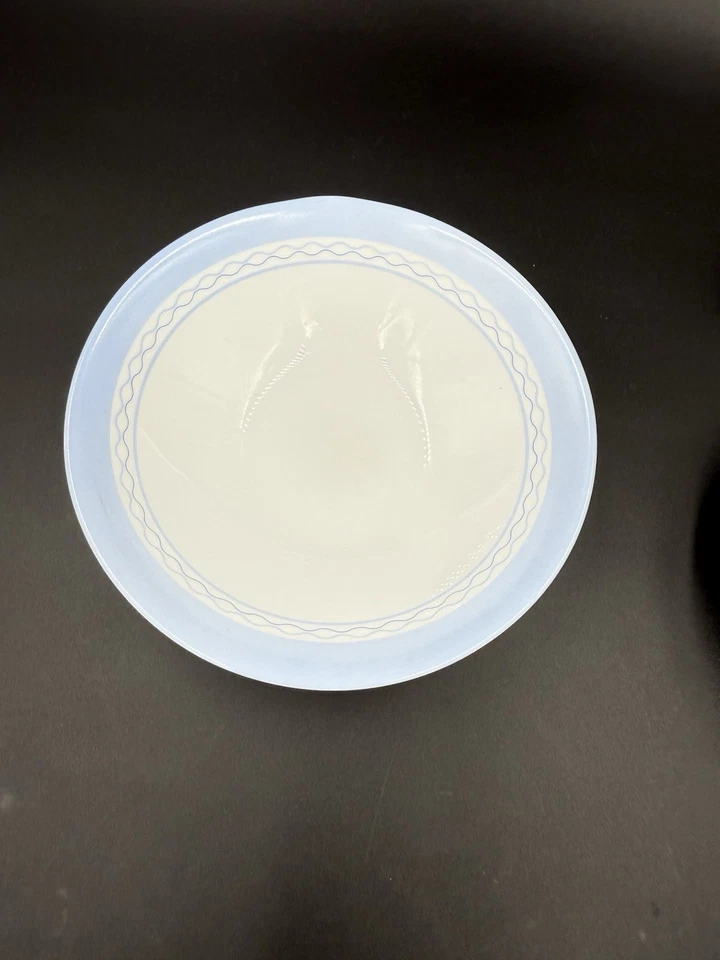 Juego de 5 bandas azules Martha Stewart Everyday France 6,5" cupé/cuenco de cereales MTW28 Foto 4 de 4