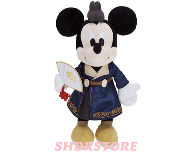 Disney store 2026 New year mickey mouse plush shanghai disneyland