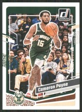 2023-24 Donruss #7 Cameron Payne Milwaukee Bucks 48965