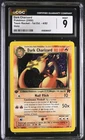 CGC 9 MINT Dark Charizard 4/82 Team Rocket 1st Edition Holo Swirl Pokemon Card