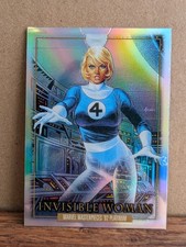 2024 Upper Deck Marvel Masterpieces 92 Platinum INVISIBLE WOMAN #39 Rainbow
