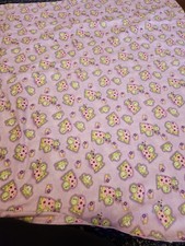 Baby Swaddle Blanket With Turtles 43x44