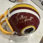 Sonny Jurgensen Signed Washington Redskins Football Mini Helmet