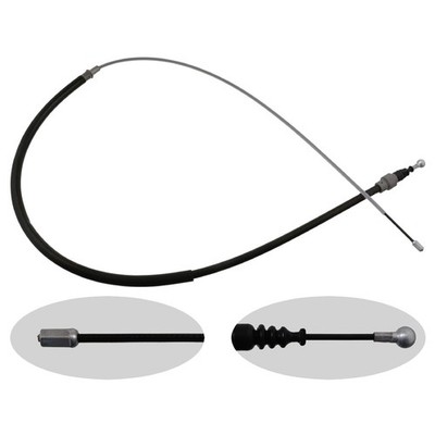 For VOLKSWAGEN/AUDI 2003-2010 Parking Brake Cable febi bilstein + WARRANTY