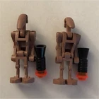 LEGO Star Wars Original sand red Geonosion  battle droids lot of 2