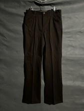 Vintage 70  s Lee brown straight leg pants regular fit 5-pocket men's 36x32 
