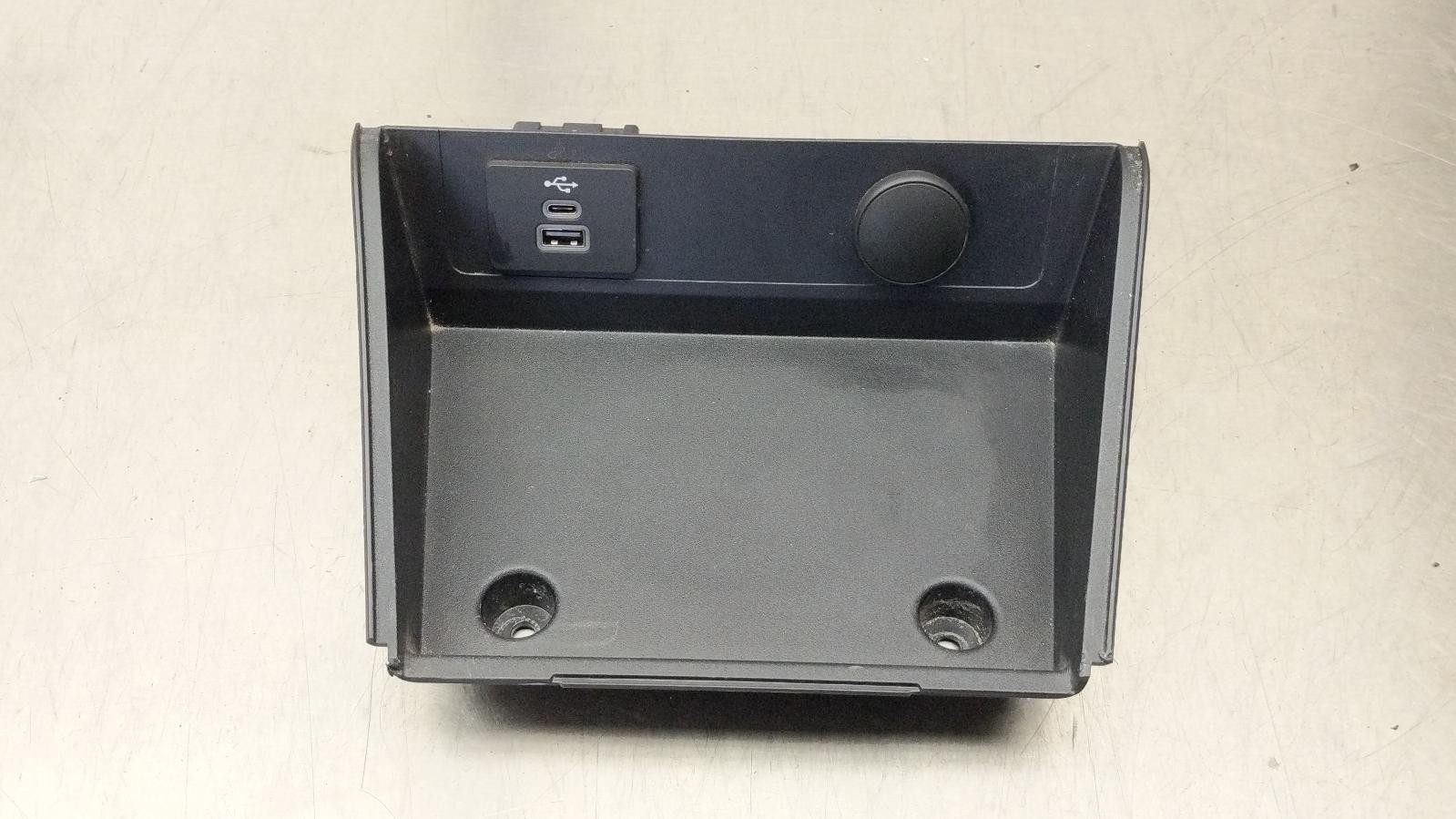 2024-2025 Ford Mustang GT OEM Center Console Storage Tray w/ Dual USB Port