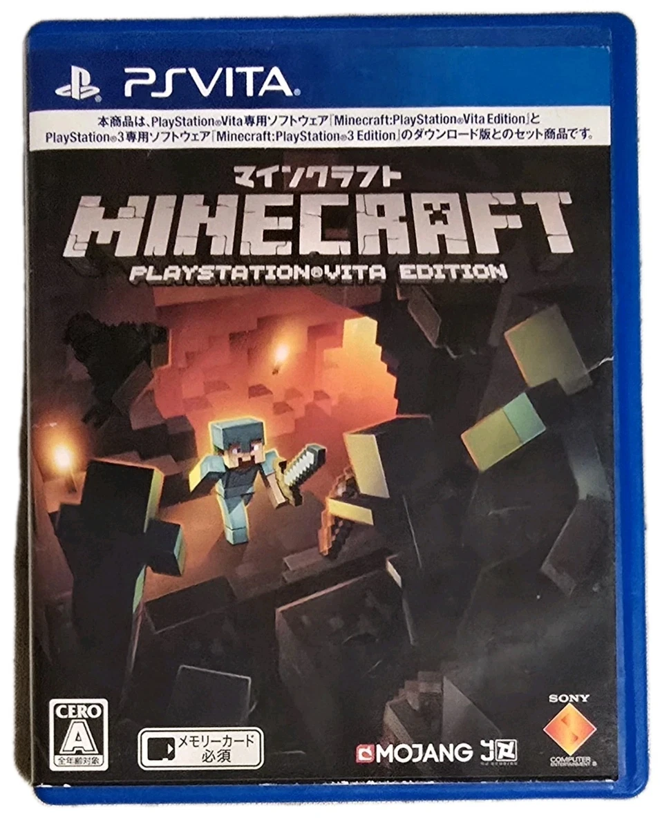 マインクラフト PS Vita Minecraft: PlayStation Vita Edition [Japan