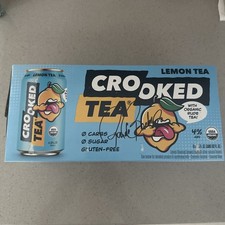 Tampa Bay Buccaneers Ronde Barber Crooked Tea Autograph Signed Box