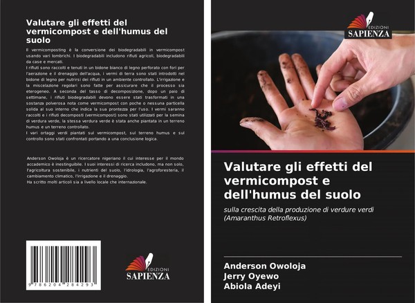 Anderson Owoloja (U. A.) | Valutare Gli Effetti Del Vermicompost E Dell'humus...-image