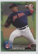 2016 Bowman Prospects Green 49/99 Justus Sheffield #BP120 k0w