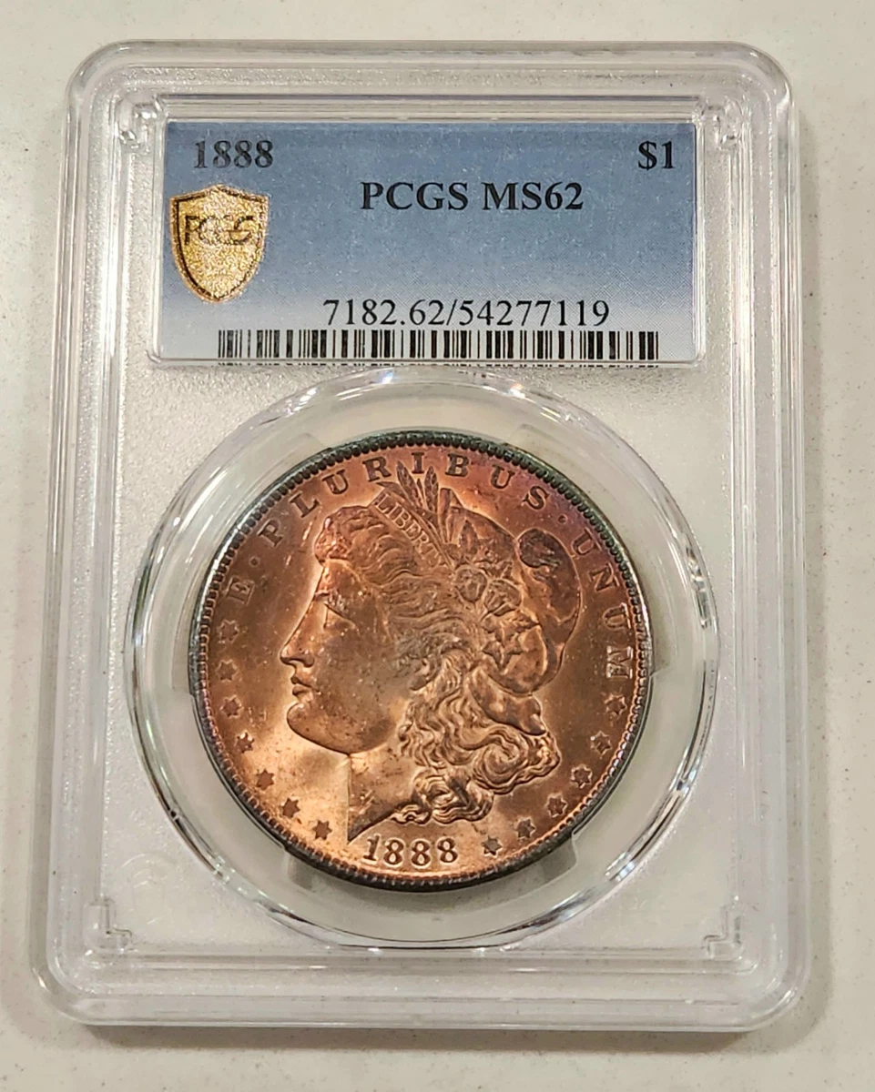 MS 62 Graded Morgan US Dollars for sale | eBay