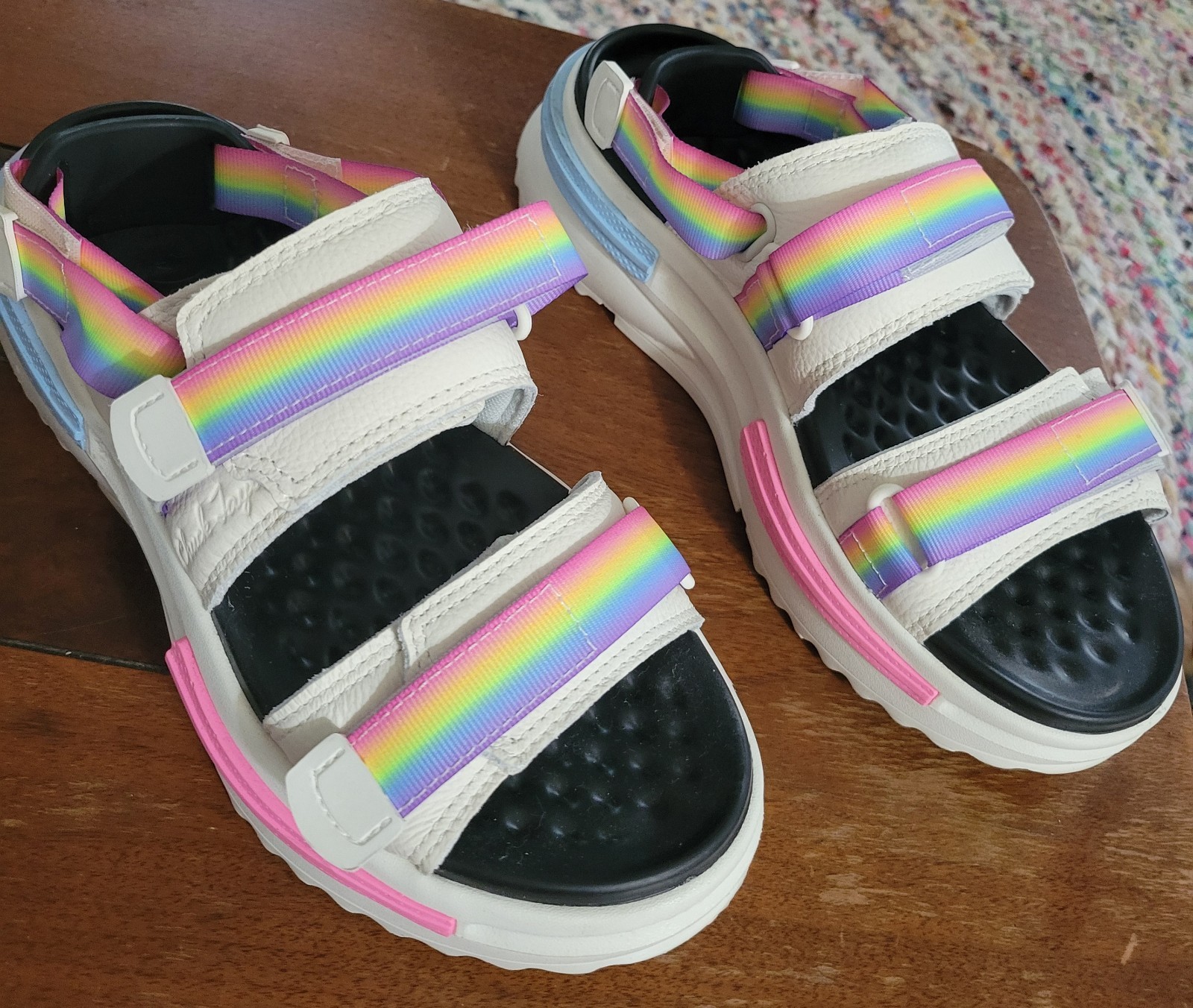 Converse Run Stride Pride Sandals - image 1