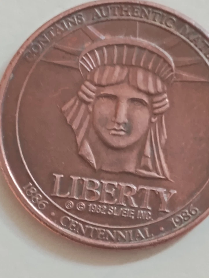 SEARS 1886-1896 100 Centennial LIBERTY COIN-AS IS-Take a L@@K - Image 4 of 4