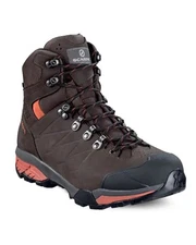 - Scarpa ZG Pro GTX Gore-Tex Men's Trekking Boots, Dark Coffee/Rust