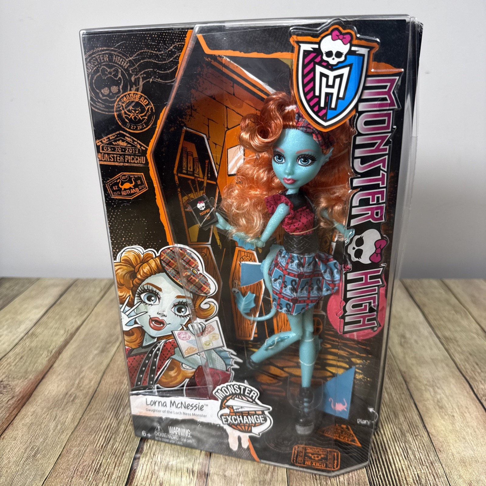Monster High Lorna McNessie Monster Exchange Doll 2014 New I