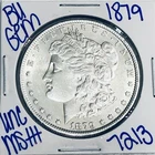 1879 BU UNCIRCULATED MORGAN SILVER DOLLAR AUTHENTIC U.S. MINT FREE SHIPPING 7213