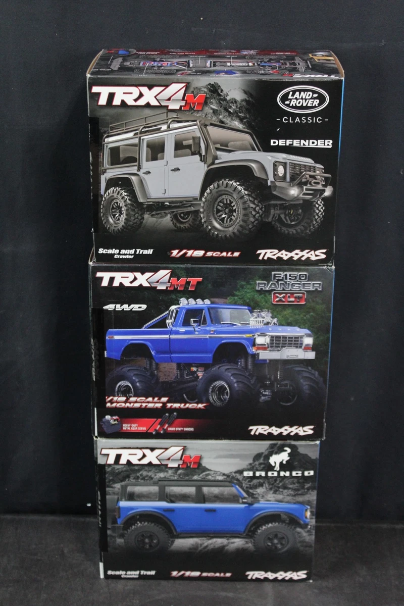TRX 4 Electric Brushed Hobby RC Car, Truck & Motorcycle Models