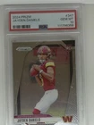 2024 Panini Prizm Jayden Daniels Base RC #347 PSA 10 GEM MINT Rookie Washington