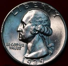 1939-P Washington Quarter — photo from another recent sale