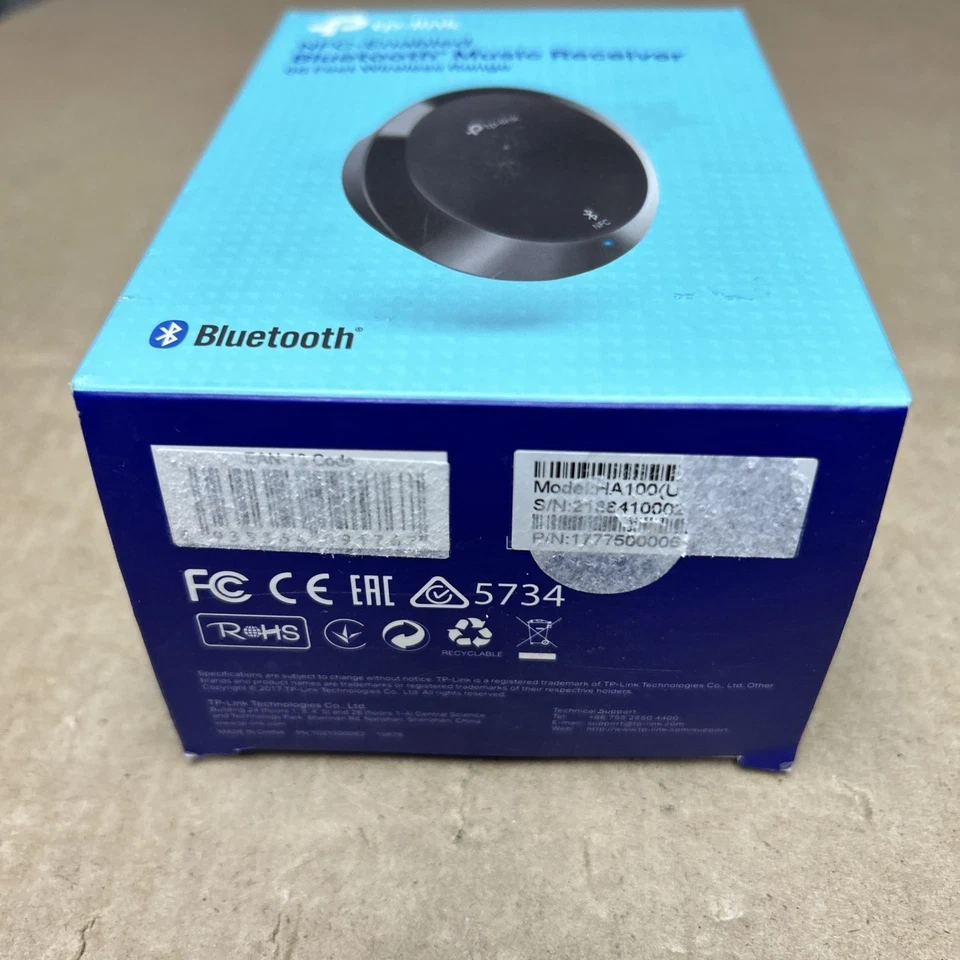 TP-Link HA100 NFC-Enabled Bluetooth Music Receiver /w Power Supply - Image 2 of 4