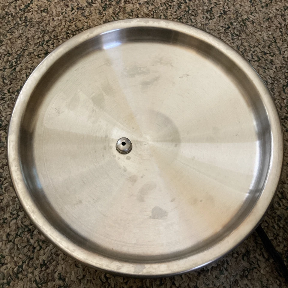 Sartén eléctrica Vollrath #28 tapa vapo limpia funciona muy bien 11" Foto 3 de 4