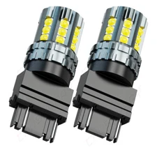 2X 3157 3156 White LED Reverse Backup Light Bulbs For Dodge Ram 1500 2500 3500