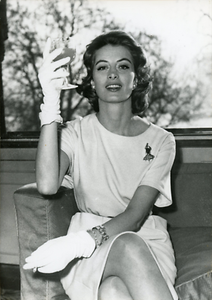 Actrice Capucine A Londres 1960 Vintage Silver Print Vintage Silver Printc Ebay