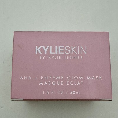 Kylieskin Cosmetics AHA + Enzyme Glow Mask 1.6 fl oz New In Box